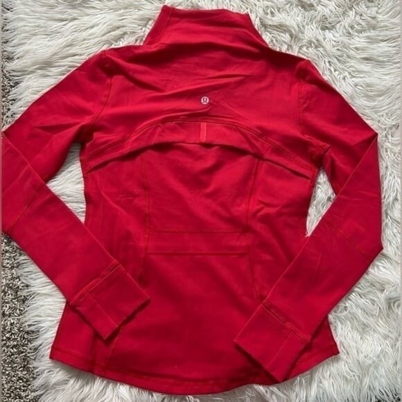Lululemon Red Color Define Jacket Size 8 - Picture 2 of 4